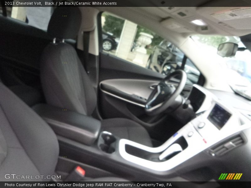 Black / Jet Black/Ceramic White Accents 2013 Chevrolet Volt