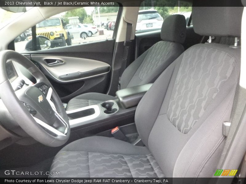 Black / Jet Black/Ceramic White Accents 2013 Chevrolet Volt