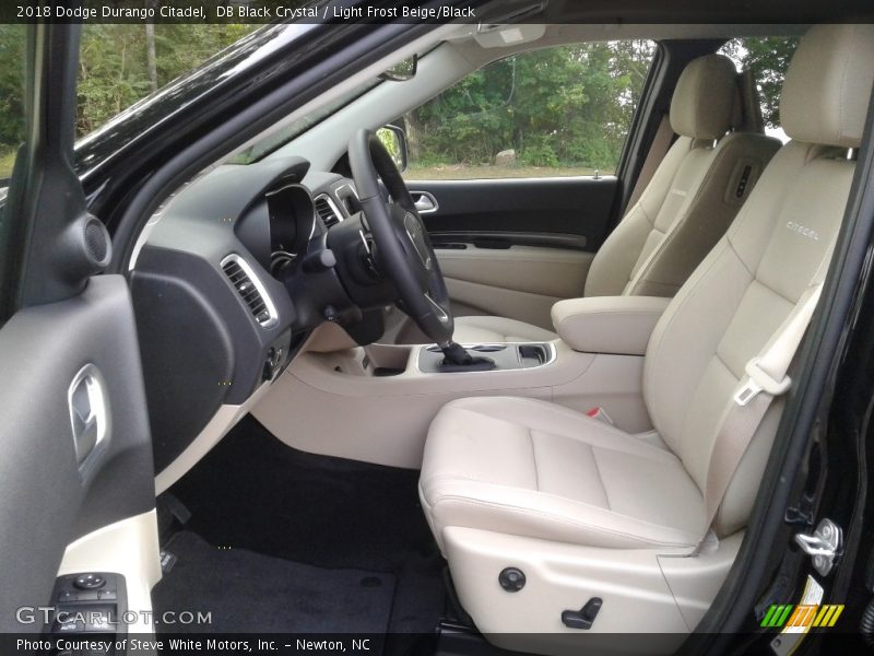 DB Black Crystal / Light Frost Beige/Black 2018 Dodge Durango Citadel