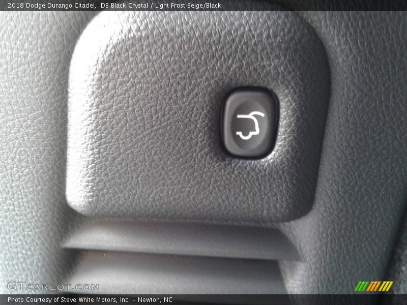 DB Black Crystal / Light Frost Beige/Black 2018 Dodge Durango Citadel