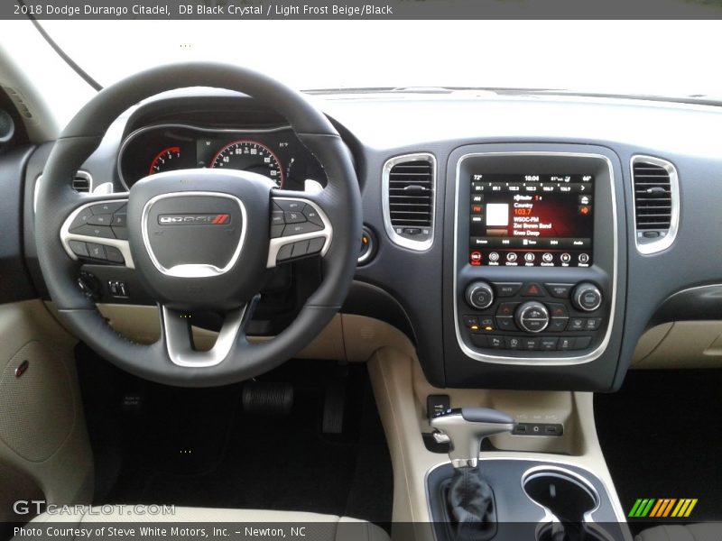 DB Black Crystal / Light Frost Beige/Black 2018 Dodge Durango Citadel