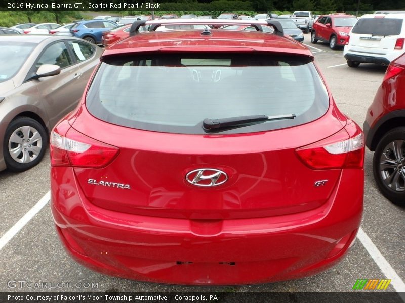 Scarlet Red Pearl / Black 2016 Hyundai Elantra GT