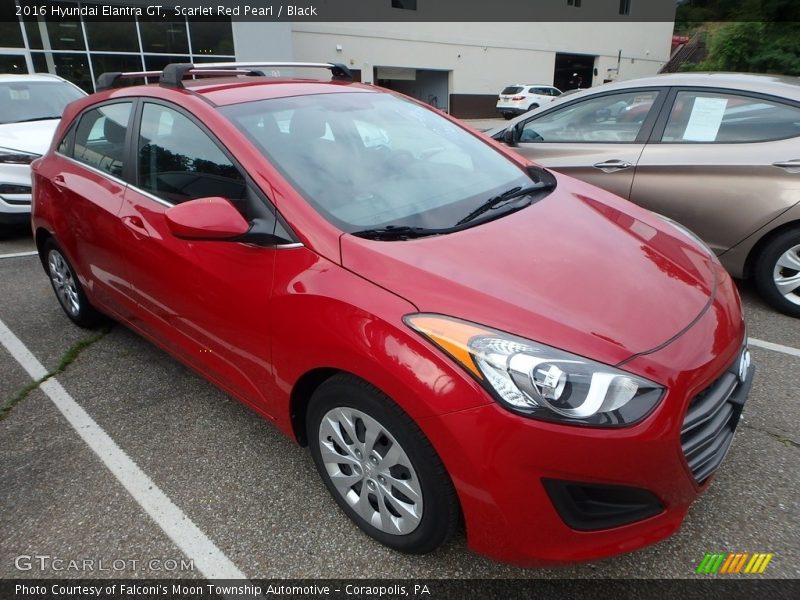 Scarlet Red Pearl / Black 2016 Hyundai Elantra GT