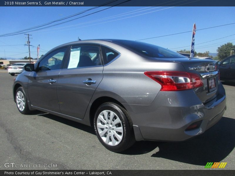 Gun Metallic / Charcoal 2018 Nissan Sentra S