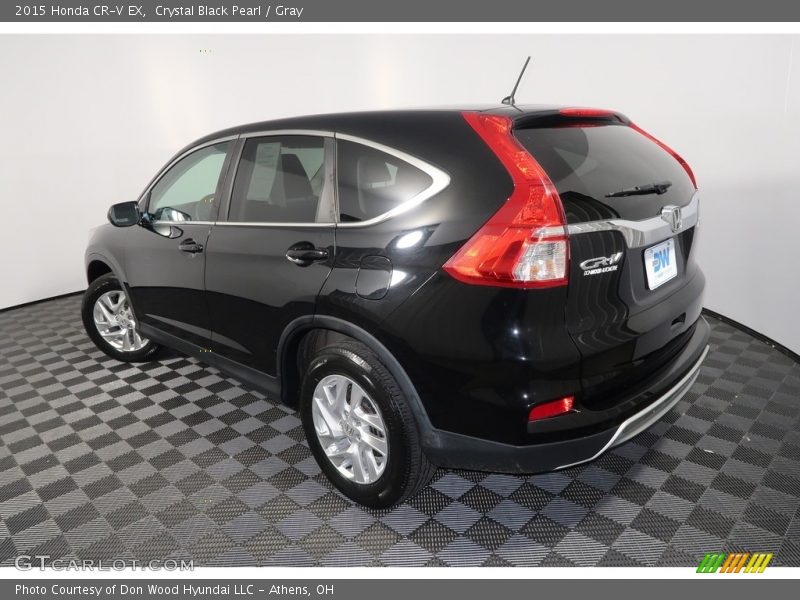 Crystal Black Pearl / Gray 2015 Honda CR-V EX