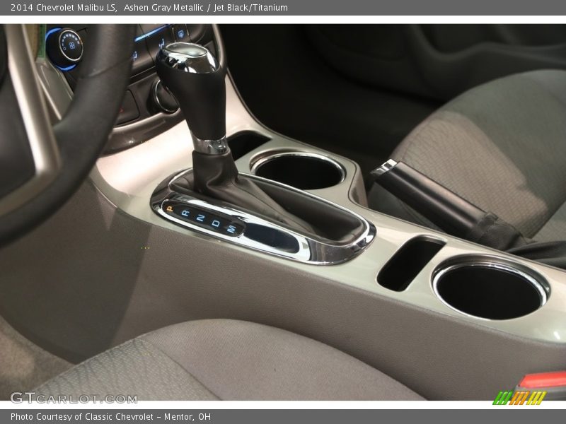 Ashen Gray Metallic / Jet Black/Titanium 2014 Chevrolet Malibu LS