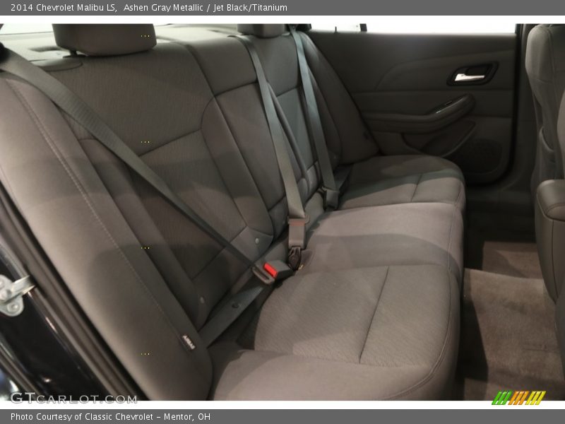 Ashen Gray Metallic / Jet Black/Titanium 2014 Chevrolet Malibu LS