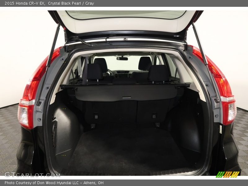 Crystal Black Pearl / Gray 2015 Honda CR-V EX