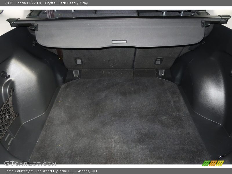 Crystal Black Pearl / Gray 2015 Honda CR-V EX