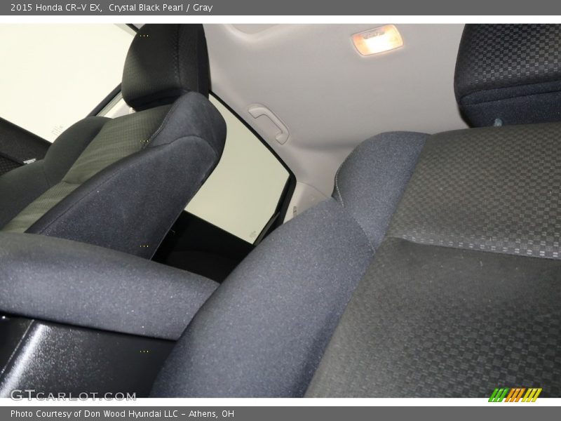 Crystal Black Pearl / Gray 2015 Honda CR-V EX