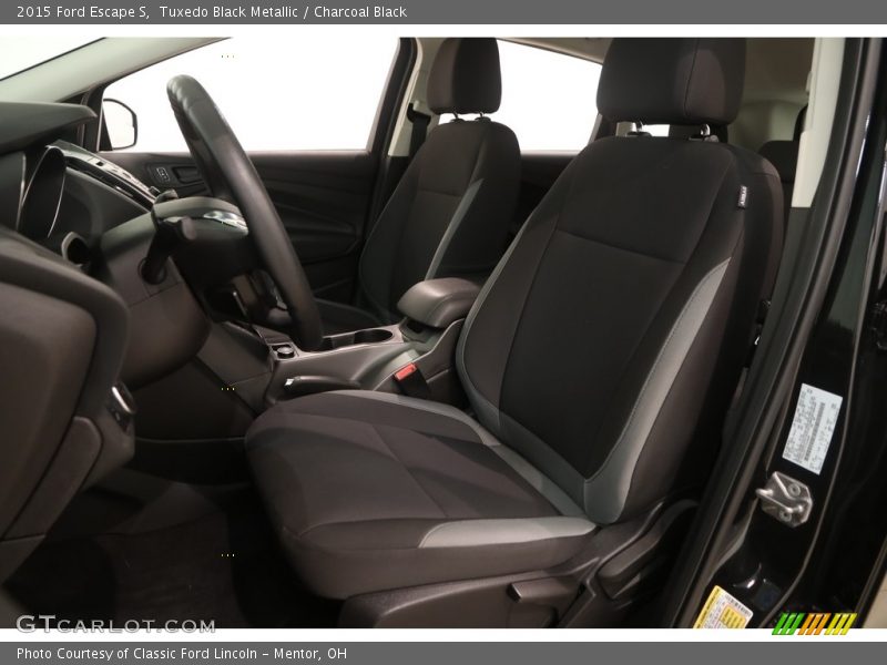 Tuxedo Black Metallic / Charcoal Black 2015 Ford Escape S
