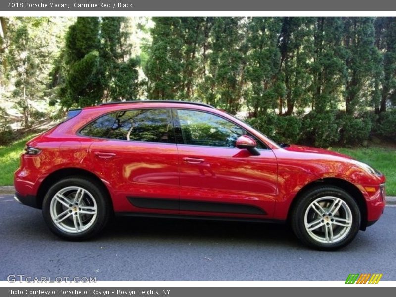  2018 Macan  Carmine Red