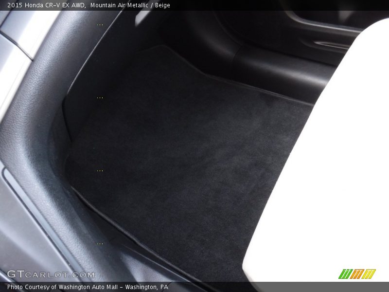 Mountain Air Metallic / Beige 2015 Honda CR-V EX AWD