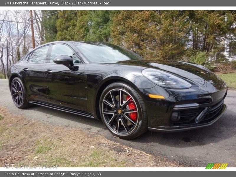 Front 3/4 View of 2018 Panamera Turbo