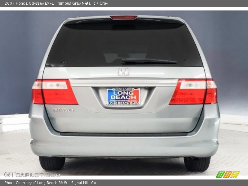 Nimbus Gray Metallic / Gray 2007 Honda Odyssey EX-L