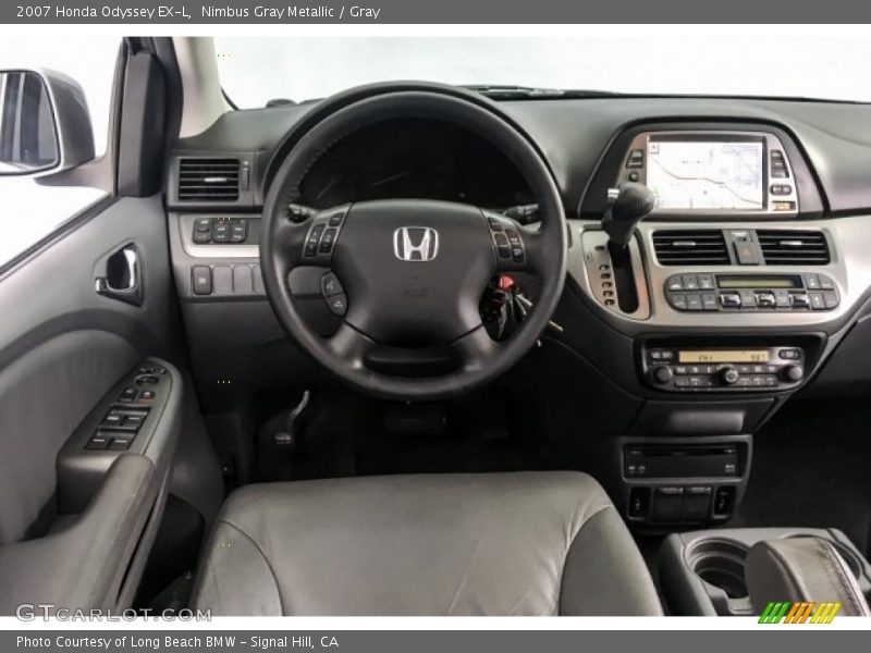 Nimbus Gray Metallic / Gray 2007 Honda Odyssey EX-L