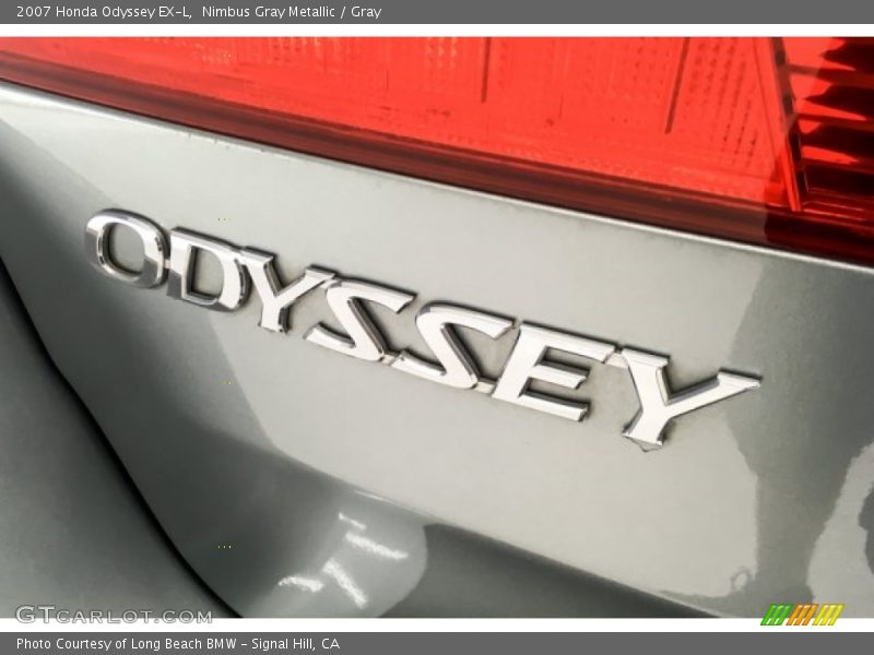 Nimbus Gray Metallic / Gray 2007 Honda Odyssey EX-L