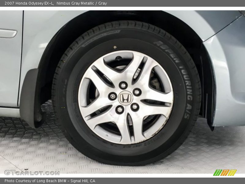 Nimbus Gray Metallic / Gray 2007 Honda Odyssey EX-L