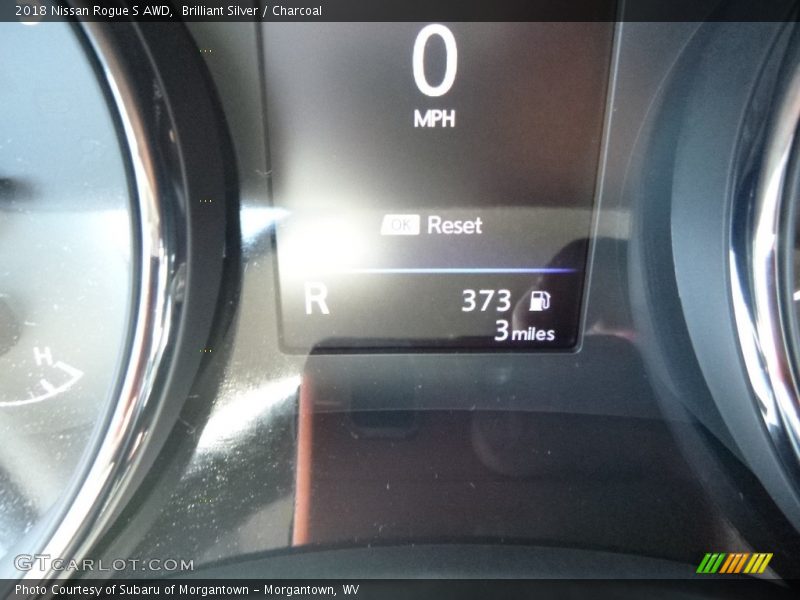 Brilliant Silver / Charcoal 2018 Nissan Rogue S AWD