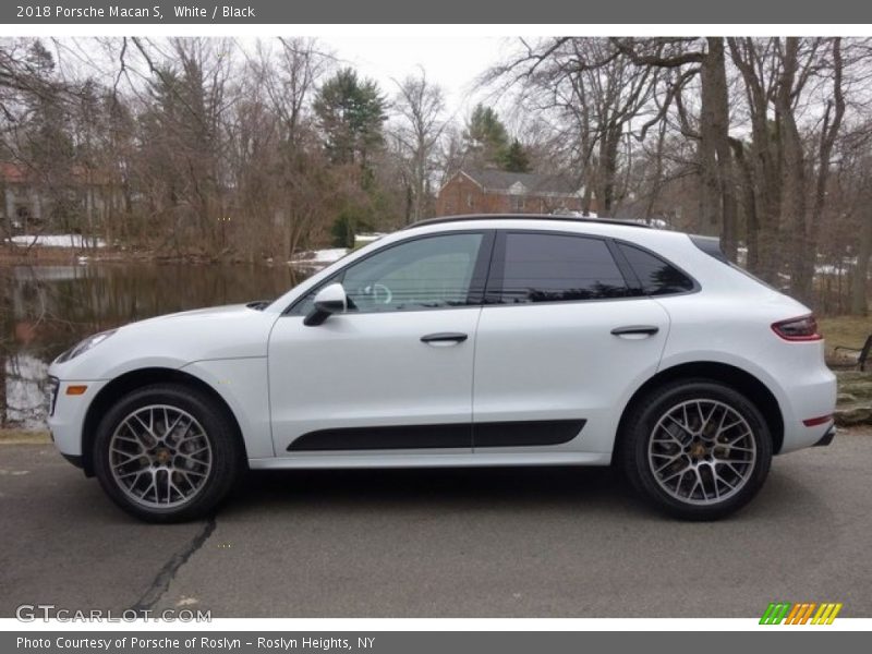 White / Black 2018 Porsche Macan S