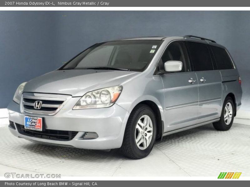 Nimbus Gray Metallic / Gray 2007 Honda Odyssey EX-L
