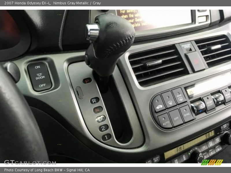 Nimbus Gray Metallic / Gray 2007 Honda Odyssey EX-L