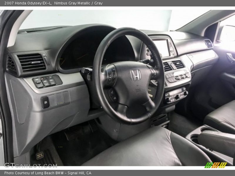 Nimbus Gray Metallic / Gray 2007 Honda Odyssey EX-L