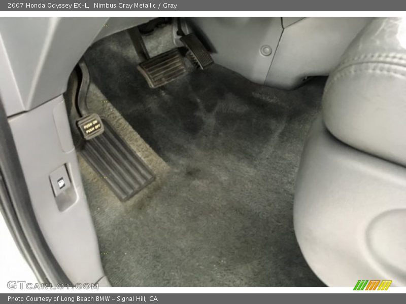 Nimbus Gray Metallic / Gray 2007 Honda Odyssey EX-L