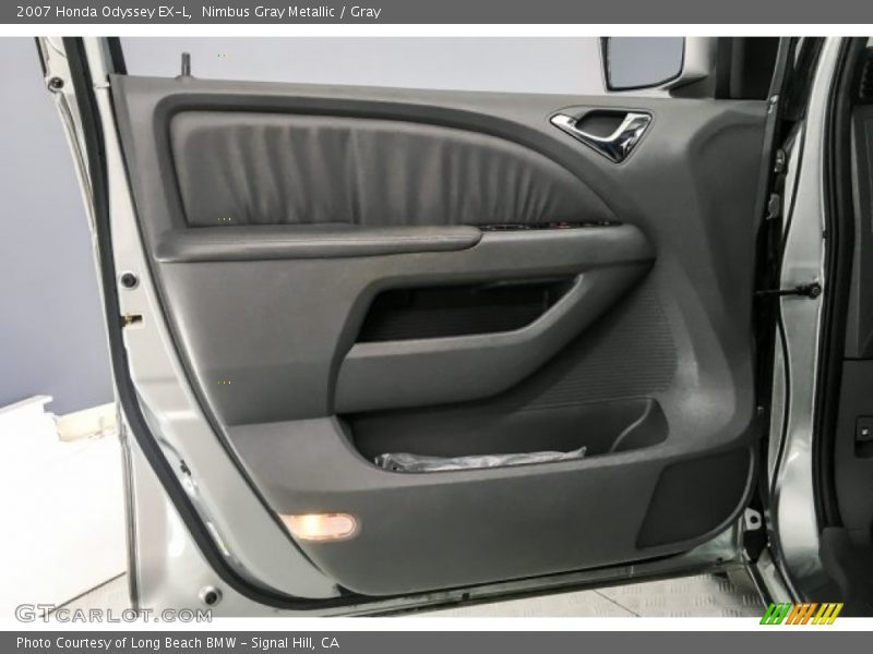 Nimbus Gray Metallic / Gray 2007 Honda Odyssey EX-L