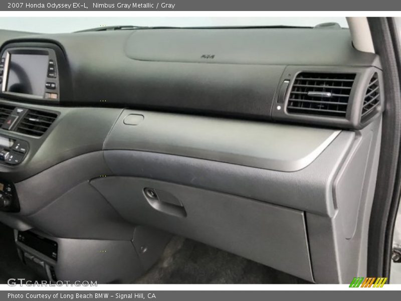 Nimbus Gray Metallic / Gray 2007 Honda Odyssey EX-L