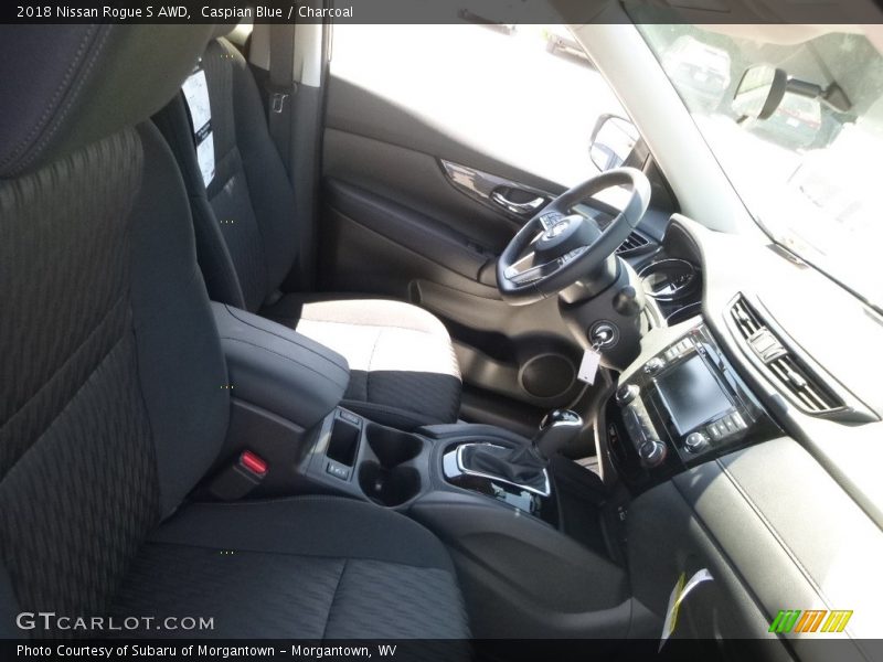 Caspian Blue / Charcoal 2018 Nissan Rogue S AWD