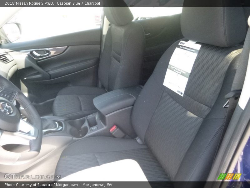 Caspian Blue / Charcoal 2018 Nissan Rogue S AWD