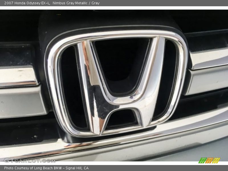 Nimbus Gray Metallic / Gray 2007 Honda Odyssey EX-L