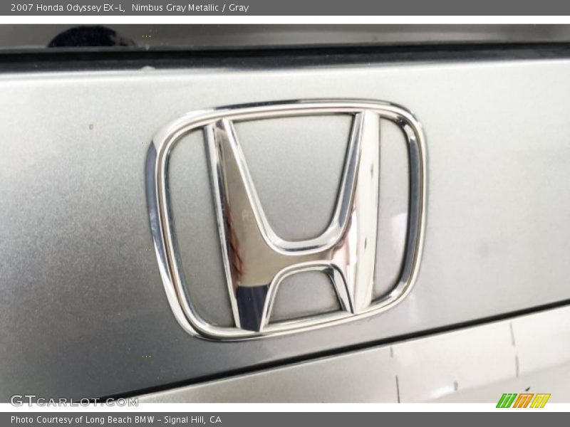 Nimbus Gray Metallic / Gray 2007 Honda Odyssey EX-L