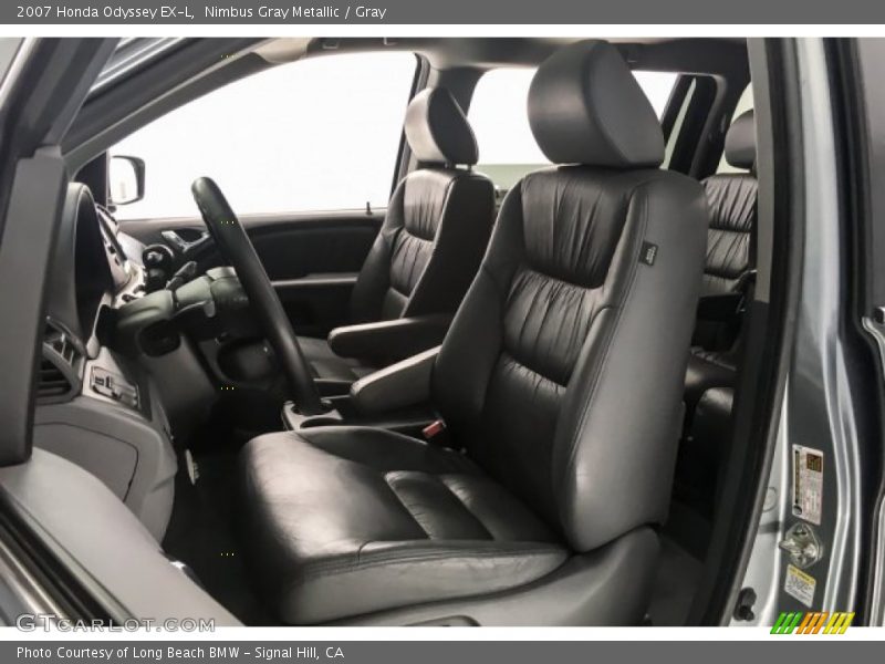 Nimbus Gray Metallic / Gray 2007 Honda Odyssey EX-L