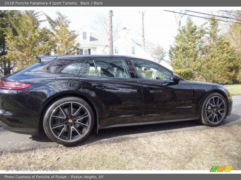 Black / Black 2018 Porsche Panamera 4 Sport Turismo