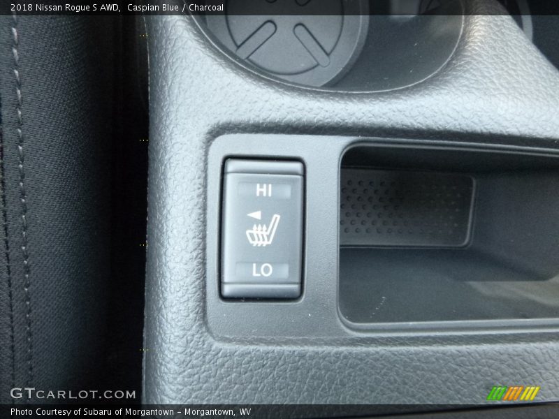 Caspian Blue / Charcoal 2018 Nissan Rogue S AWD