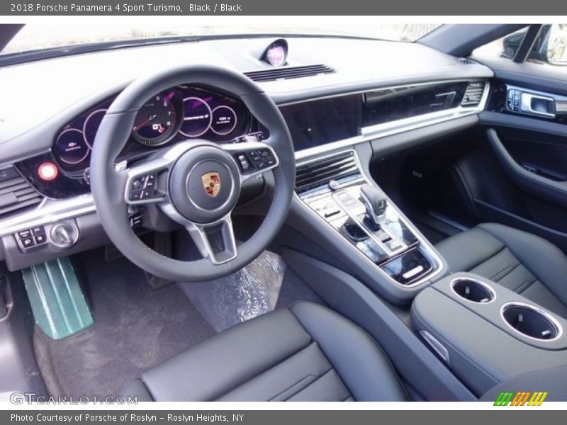  2018 Panamera 4 Sport Turismo Black Interior