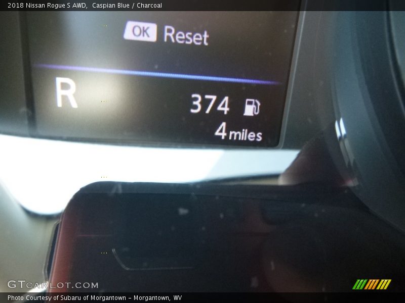 Caspian Blue / Charcoal 2018 Nissan Rogue S AWD