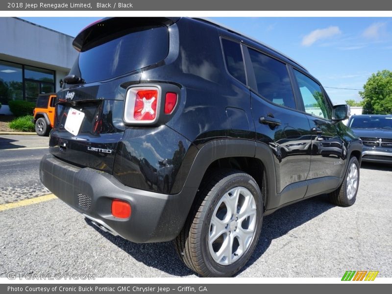 Black / Black 2018 Jeep Renegade Limited