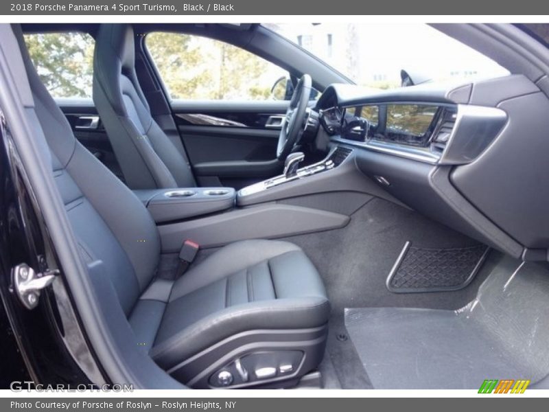 Black / Black 2018 Porsche Panamera 4 Sport Turismo