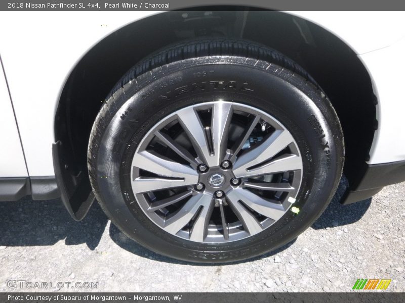Pearl White / Charcoal 2018 Nissan Pathfinder SL 4x4