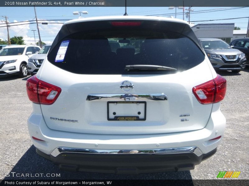 Pearl White / Charcoal 2018 Nissan Pathfinder SL 4x4