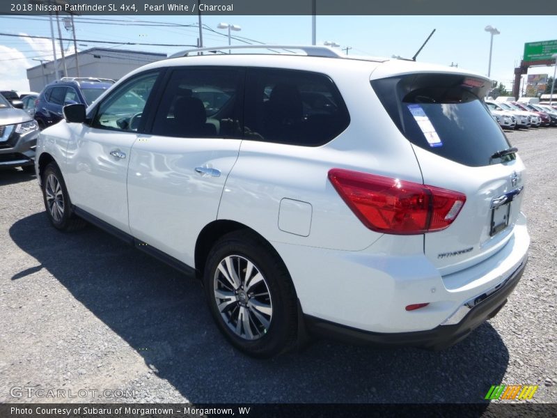 Pearl White / Charcoal 2018 Nissan Pathfinder SL 4x4