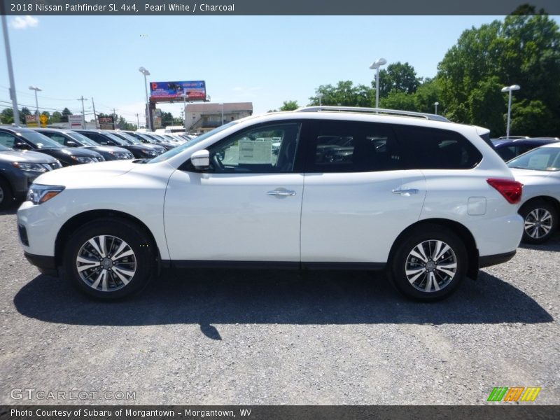 Pearl White / Charcoal 2018 Nissan Pathfinder SL 4x4