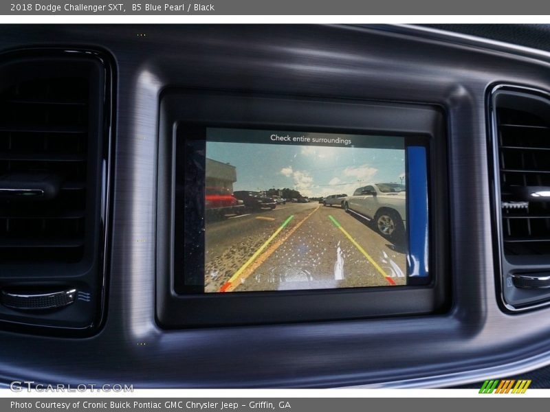 B5 Blue Pearl / Black 2018 Dodge Challenger SXT