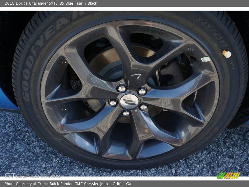 B5 Blue Pearl / Black 2018 Dodge Challenger SXT
