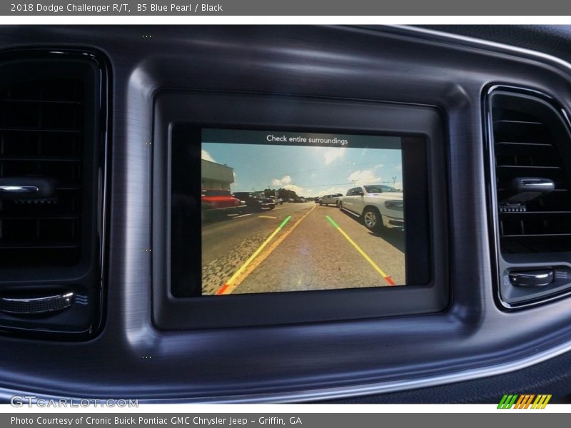 B5 Blue Pearl / Black 2018 Dodge Challenger R/T