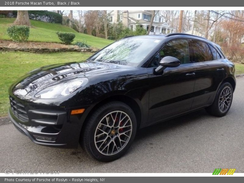 Black / Black 2018 Porsche Macan Turbo