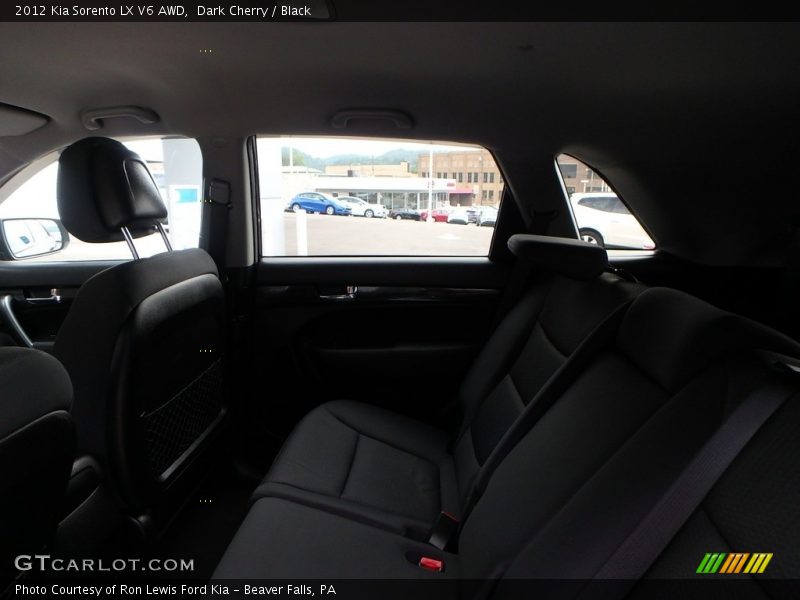 Dark Cherry / Black 2012 Kia Sorento LX V6 AWD